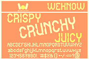 Scalloped Potatoes font, a Font by weknow (Thumbnail 3 of 8)