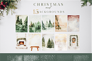 Christmas mood - watercolor set, a Seasonal Illustration by Youksy (Thumbnail 15 of 20)