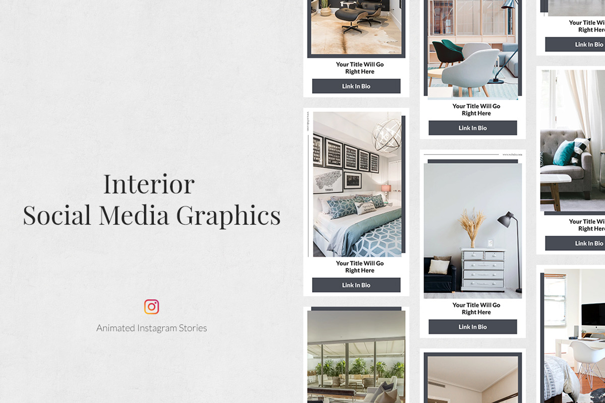 Interior Pack, a Social Media Template by Social Corner Graphics
