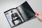 Minimal Claen Magazine, a Magazine Template by Graphic_Art (Thumbnail 5 of 7)