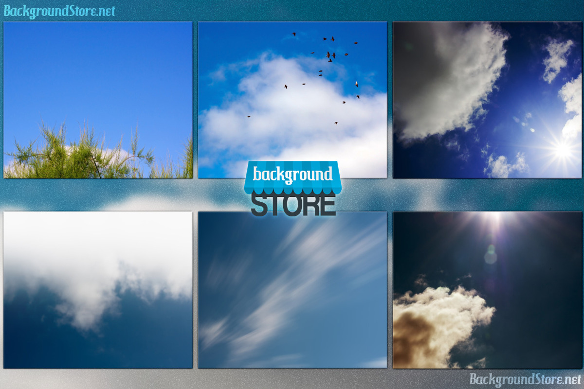 Sky Backgrounds Bundle preview 2