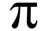 Math Pi Symbol Typography Bundle, an Education Illustration by Designer_Momina (Thumbnail 16 of 16)