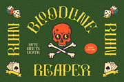 Axiom Bizer Vintage All Caps Serif, a Serif Font by timelesstype.co (Thumbnail 9 of 10)