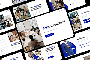 Recruitment - Hiring Presentation, a Presentation Template by Hammad Arif
