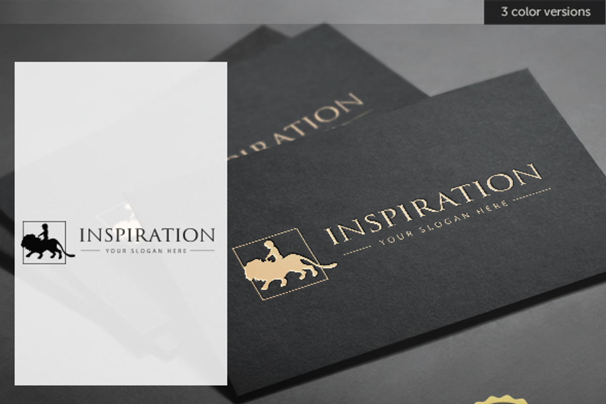 Child & Lion Inspiration Logo, a Branding & Logo Template by LogoBuy (Photo 3 of 3)