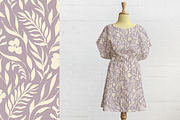 Botanical Shapes | Vector Pattern, a Wallpaper Graphic by MalyskaStudio (Thumbnail 5 of 9)