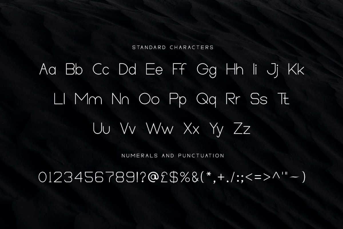 Glamified - Advertisement Font, a Sans Serif Font by RockboyStd (Photo 9 of 12)