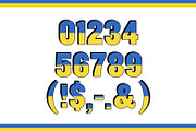 Ukraine Font, a Font by yaisalinas (Thumbnail 3 of 7)