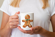 Watercolor Merry Christmas Set, a Seasonal Illustration by The Best Digital Plaza (Thumbnail 2 of 5)