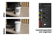 Coffee Cup Packaging Mockup, a Packaging Mockup by My Code Std (Thumbnail 6 of 6)