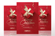 Red Christmas - Invitation | Flyer, a Templates & Theme by Rome B Creation (Thumbnail 1 of 3)