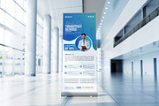 Healthcare Roll-Up Banner Template, a Poster Template by vectorlnk (Thumbnail 2 of 5)