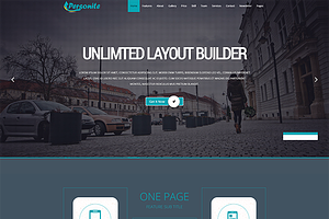 Personite OnePage Joomla Template