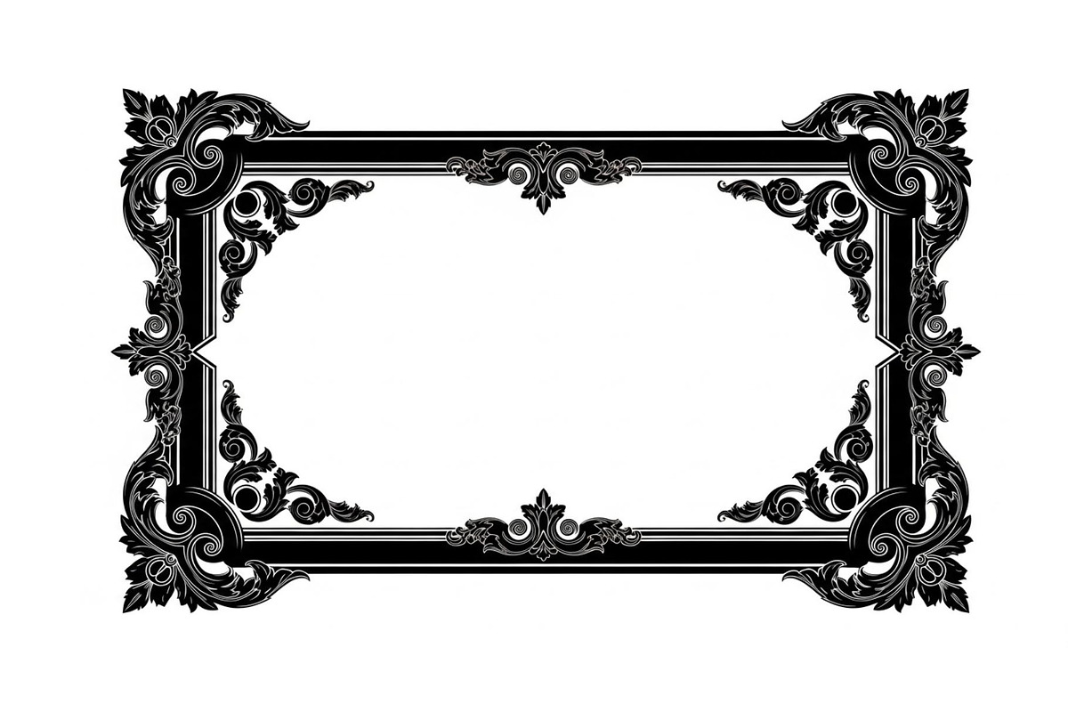 Ornamental Vintage Frame Border Bund, an Illustration by Creativeshirt (Photo 12 of 31)
