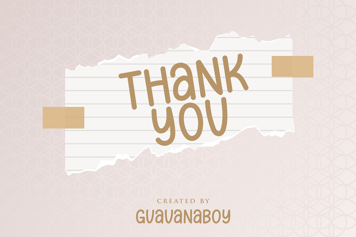 Elfath Handwritten Business Font, a Handwritten Font by Guavanaboy (Photo 7 of 7)