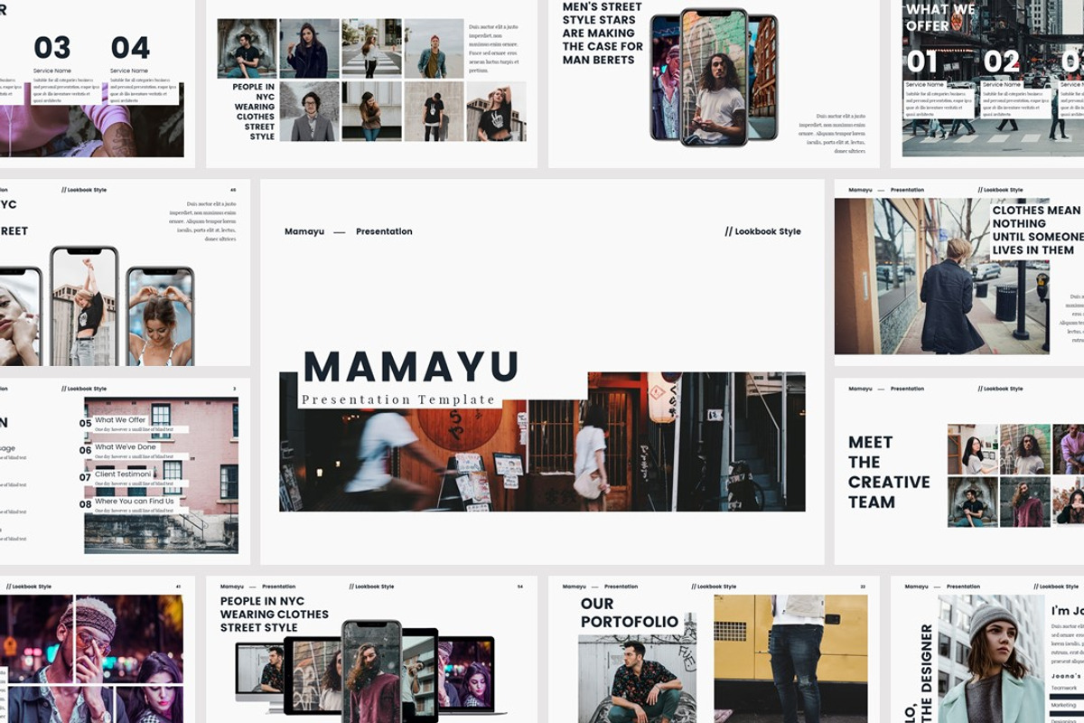 MAMAYU - Google Slides Template, a Presentation Template by deasign (Photo 1 of 14)