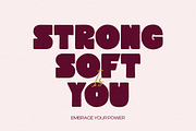 Rose Titan Bold Display Font, a Script Font by Littlehand (Thumbnail 2 of 10)