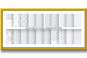Geometric floral set of patterns., a Pattern Graphic by RODINA (Thumbnail 2 of 3)