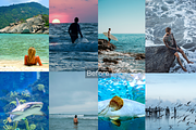 14 Ocean Blue Lightroom Presets, a Preset Add-On by RamsaGraphi (Thumbnail 2 of 10)