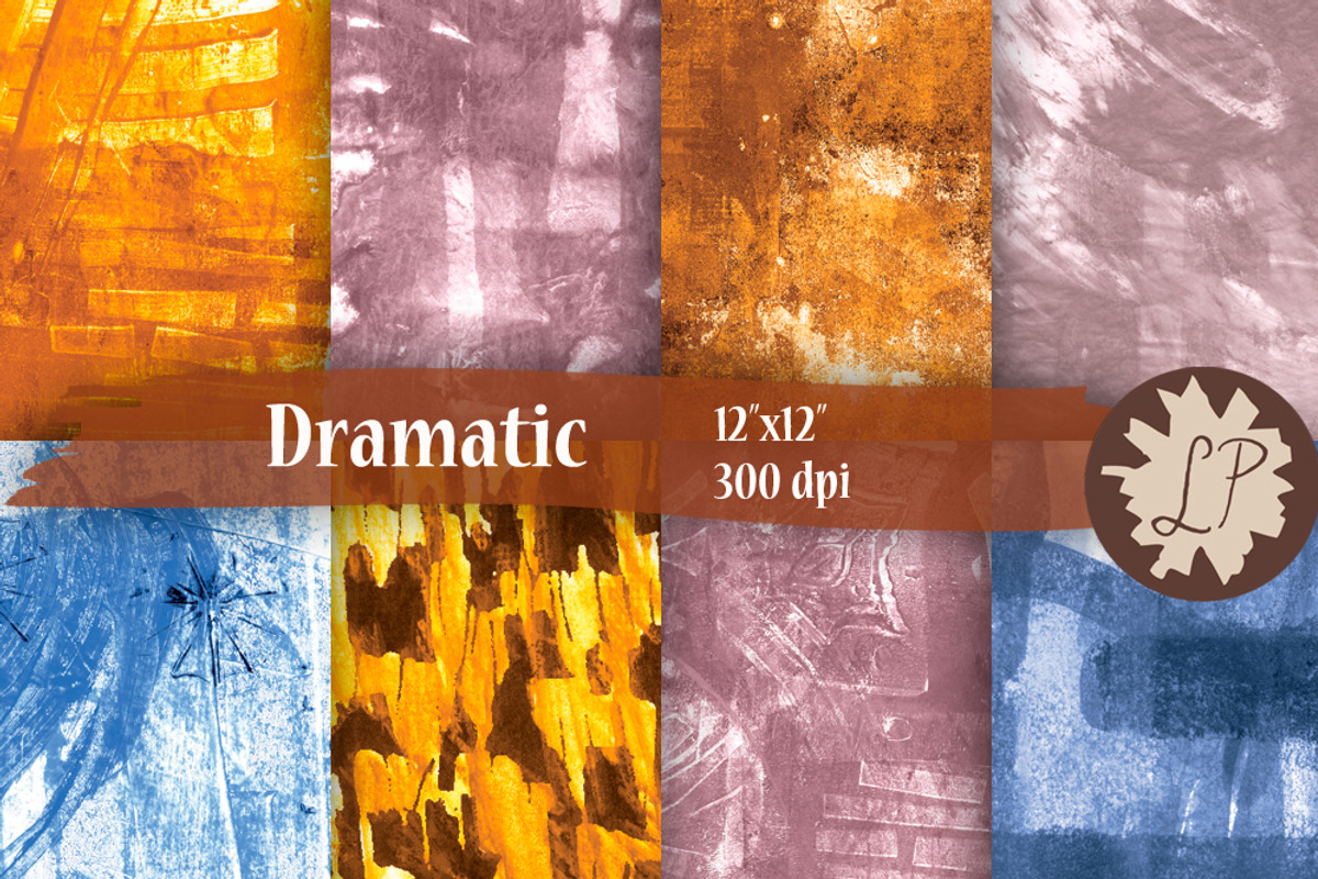 Dramatic abstract papers, a Texture Graphic by Liz Plummer (Photo 1 of 5)