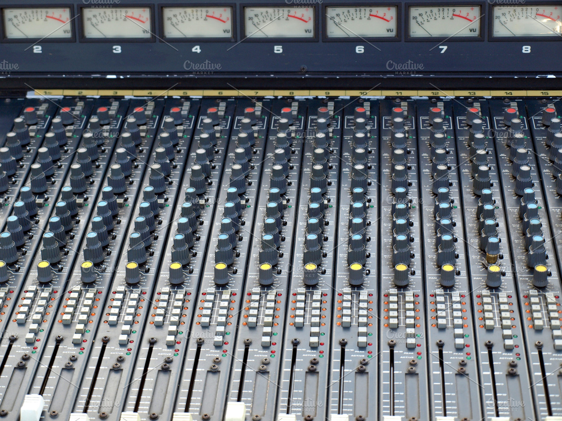 Sound board stock photo containing sound and board
