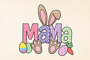 Retro Nana Easter PNG, Bunny Ears, an Illustration by DreamPrint404 (Thumbnail 7 of 7)