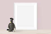 kids frame mockup 8x10 bundle, a Mockup by PinkJellyfish (Thumbnail 7 of 14)