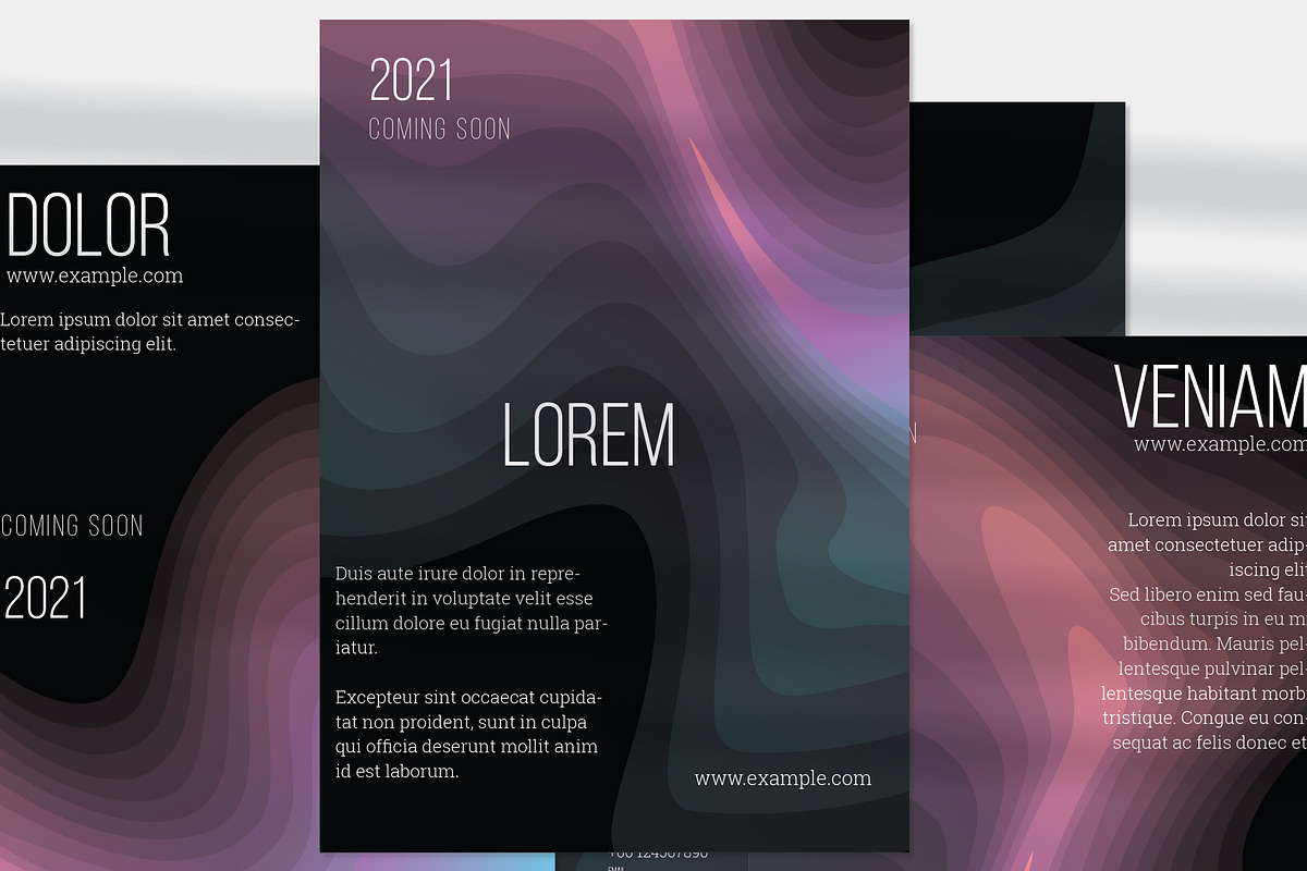 Flyer A4 Blend on Black, a Flyer Template by Zebra-Finch (Photo 1 of 2)