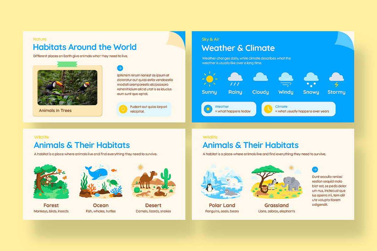 Kids Geography Presentation Template, a Presentation Template by BrandPacks (Photo 5 of 7)