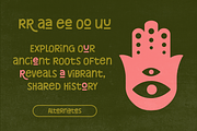 Rawnie – Cute Folk Font, a Sans Serif Font by Hole Hope Design (Thumbnail 6 of 8)