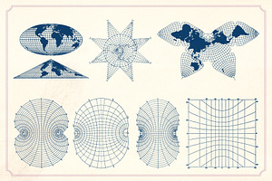 Vintage Maps And Grids