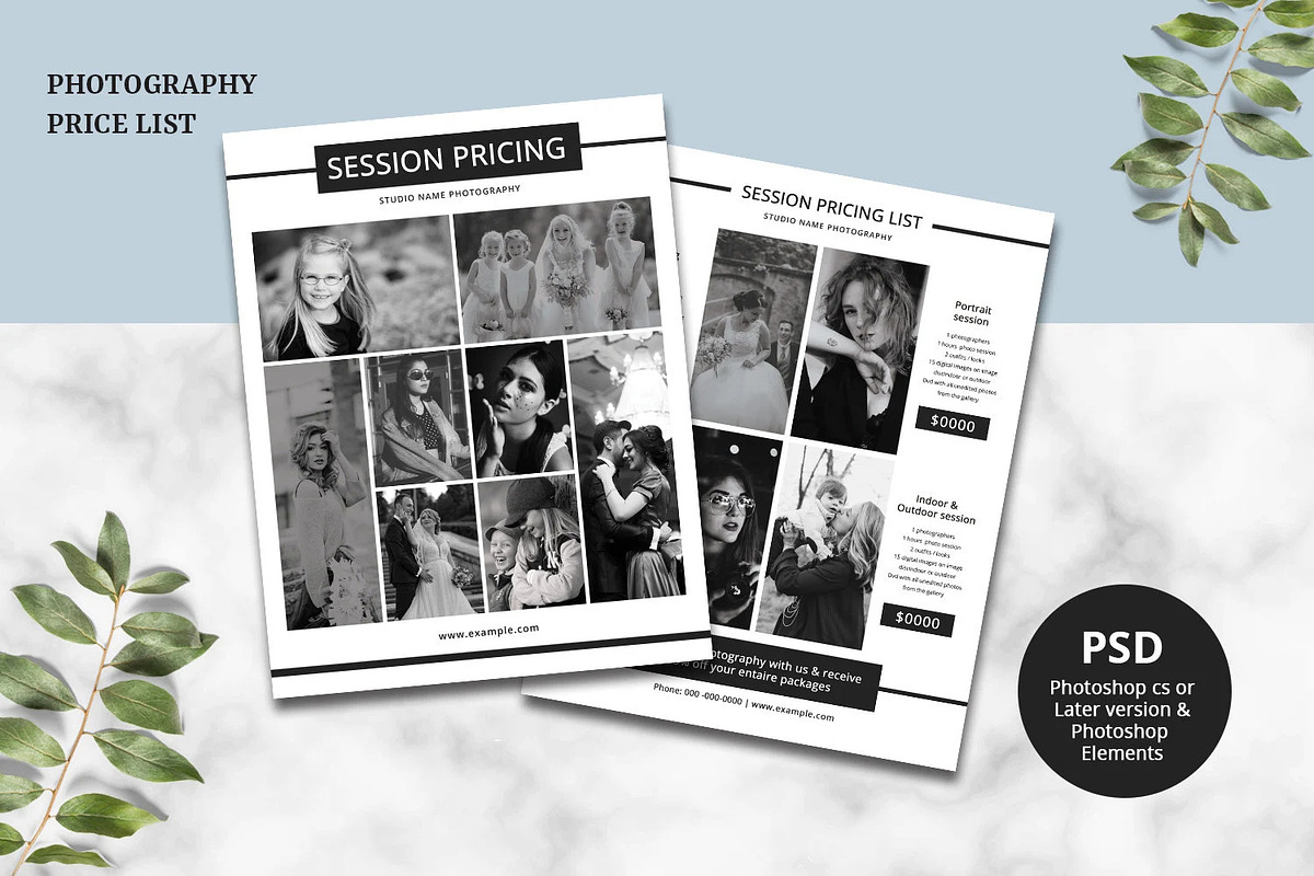 Photographer Pricing Flyer, a Flyer Template by Template Shop (Photo 4 of 4)
