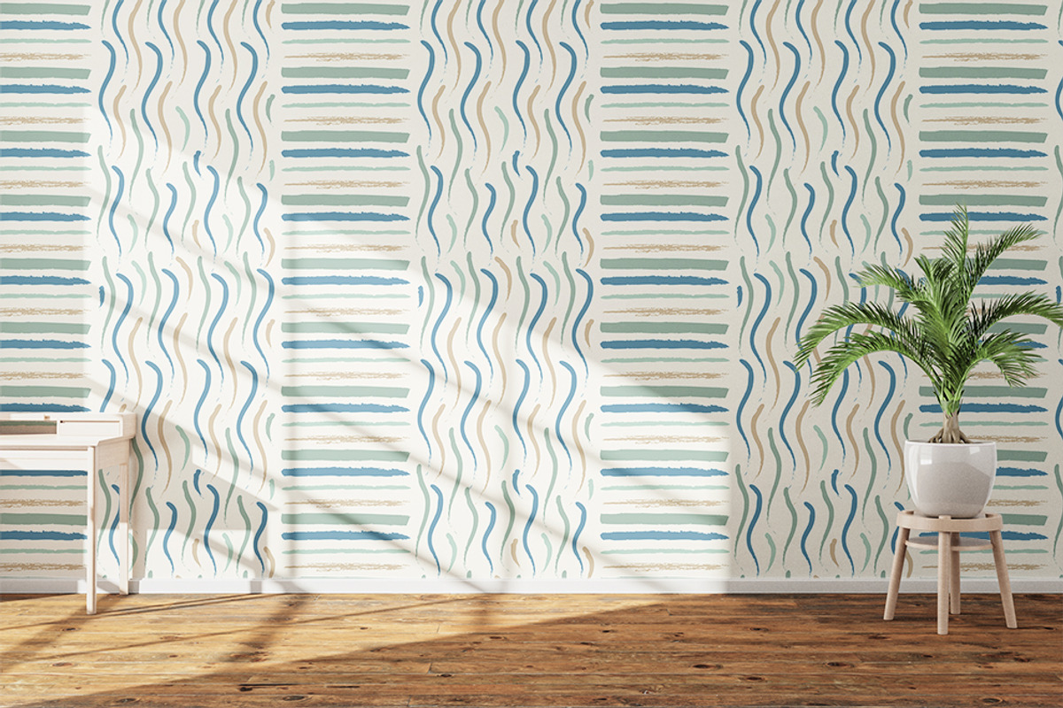 Modern Coastal, a Pattern Graphic by snadiacreations (Photo 3 of 3)