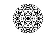 Ornamental Black White Mandala Pack, a Decorative Illustration by NJ Himel (Thumbnail 67 of 103)