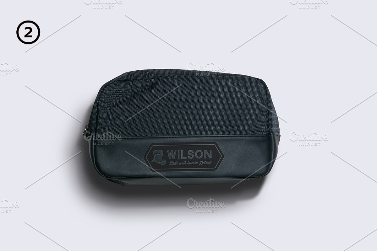 Logo on leather bag mockups, an Advertising Mockup by Illusiongraphic (Photo 3 of 7)