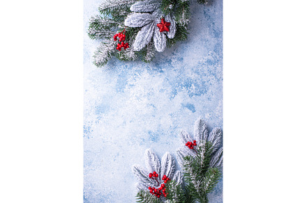Christmas festive background with, a Holiday Photo by Yulia Furman