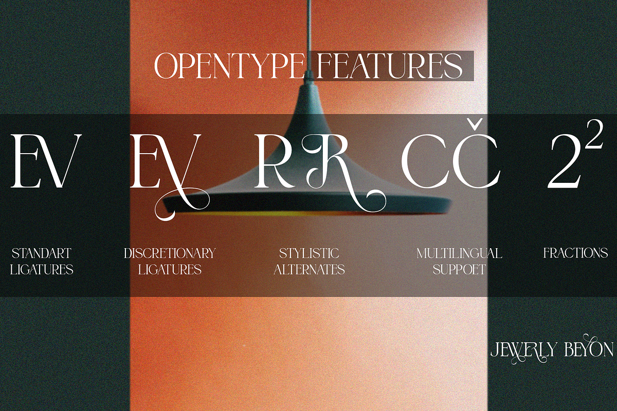 Jewerly Beyon - Serif Typeface, a Serif Font by LuhopCreative (Photo 3 of 17)