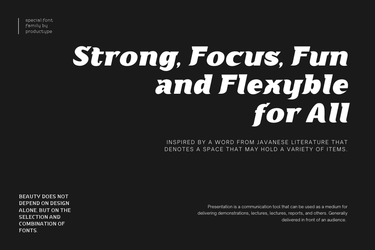 Adahi, a Sans Serif Font by productype1 (Photo 3 of 15)