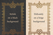 Bronze arabic border SVG, a Templates & Theme by Artemieva Kateryna (Thumbnail 3 of 3)