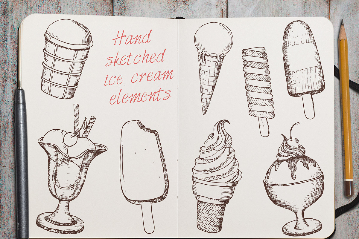 Ice Cream, an Object Graphic by Tatti Graphic Studio (Photo 1 of 2)