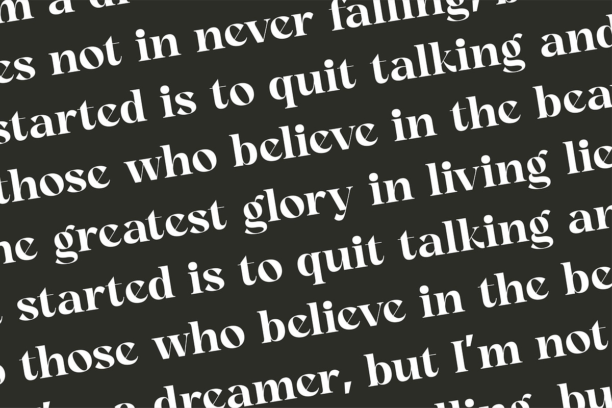 Angfia Relaftio Modern Serif Font, a Script Font by Letterena Studios (Photo 11 of 15)