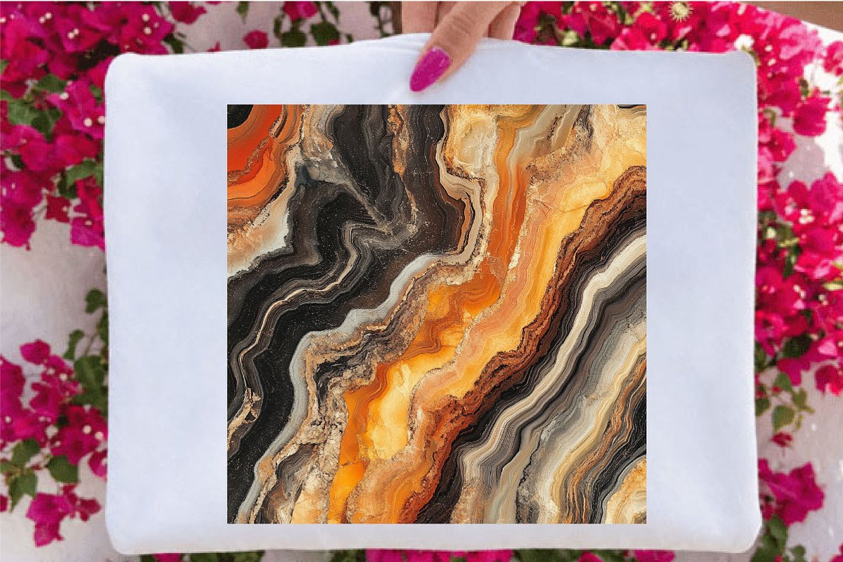 Fall Marble Agate Digital Paper, a Pattern Graphic by SVGArt (Photo 5 of 5)