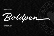 Boldpen - Bold Script Font