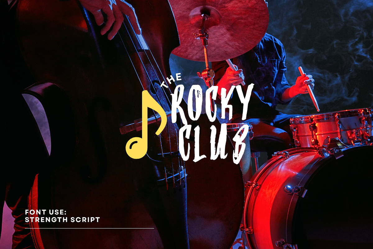 Strenght Script, a Script Font by ShowUp! Studio (Photo 6 of 11)