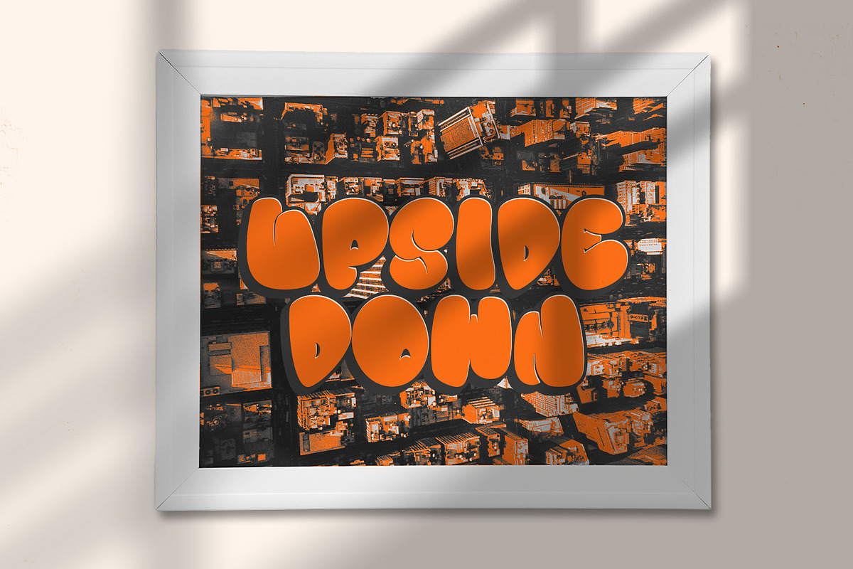 Dropdrips Bubble Display Font, a Handwritten Font by Maulana Creative (Photo 3 of 7)