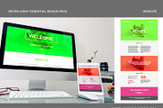 RETRO-EDGY ESSENTIAL DESIGN PACK, a Templates & Theme by SUBCUTANEO STORE (Thumbnail 5 of 5)