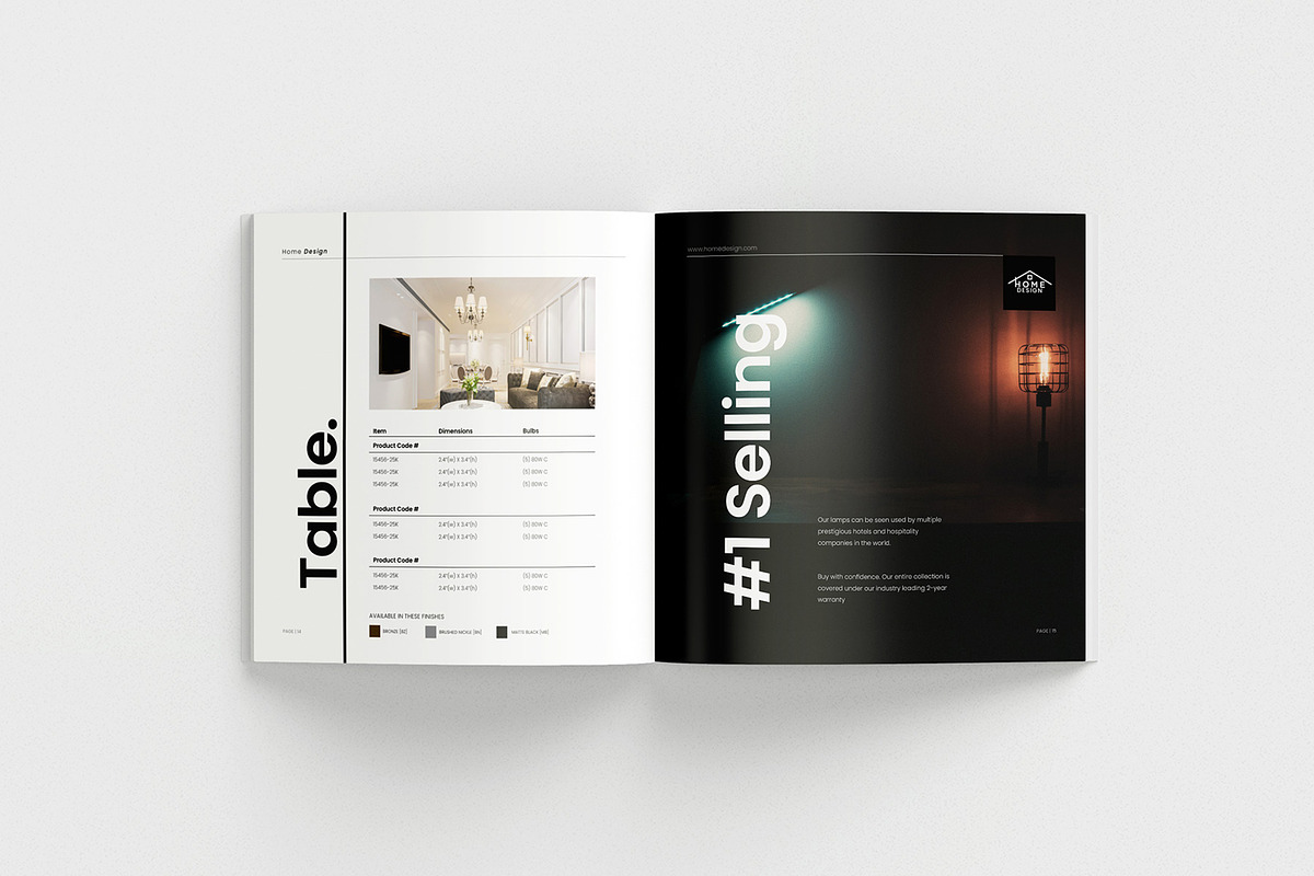 Square - Product Catalog Brochure, a Brochure Template by Creativity-Design (Photo 6 of 7)