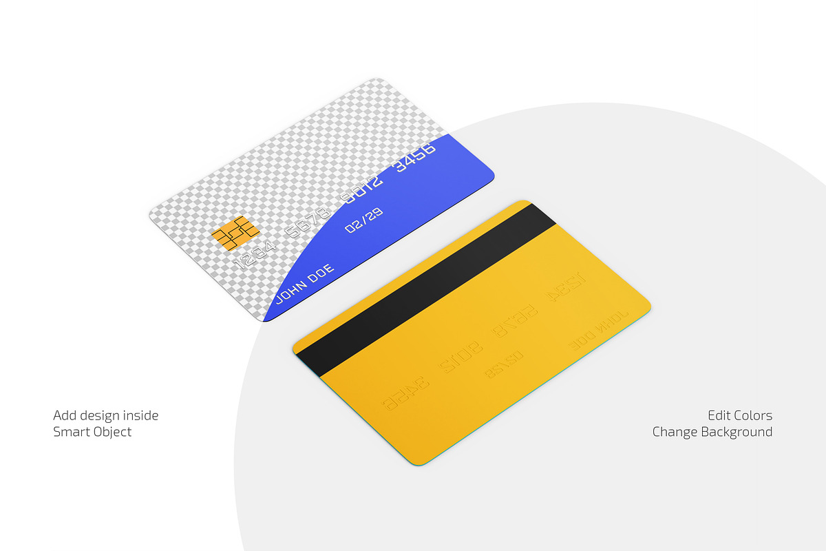 Credit Card Mockup Set, a Product Mockup by Country4k (Photo 2 of 4)