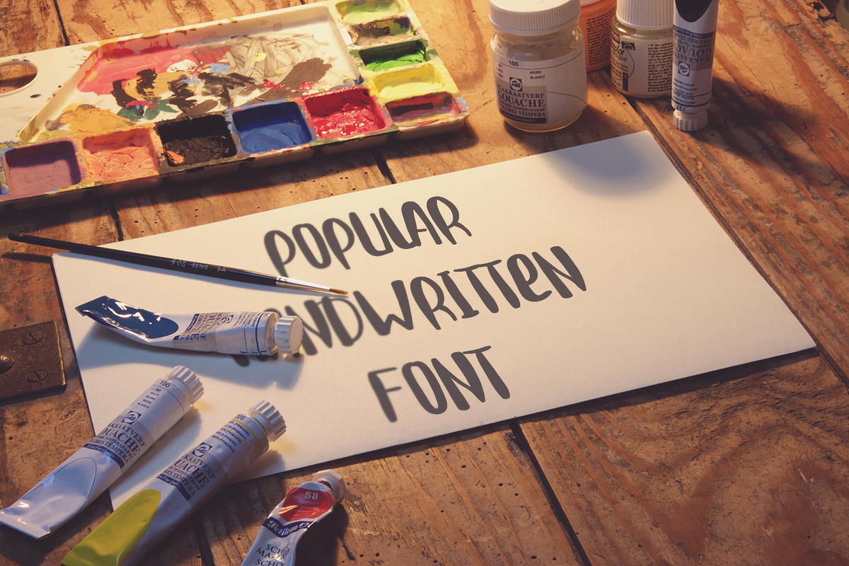 Popular otf FONT