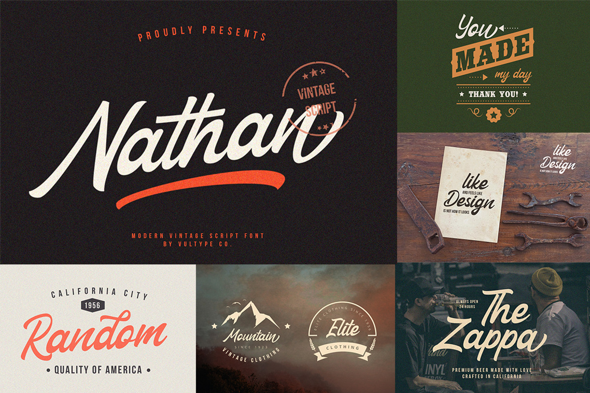 The Font Bundle For Graphic Designer, a Sans Serif Font by Vultype Co. (Photo 20 of 23)